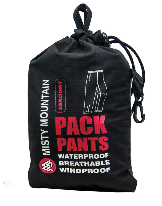 Pack pants waterproof pants