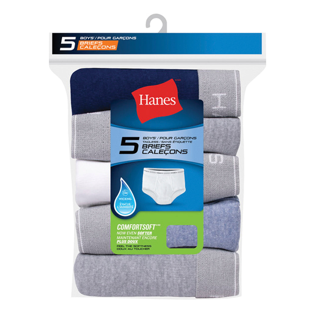 Boy's Hanes Briefs (5 Pack)