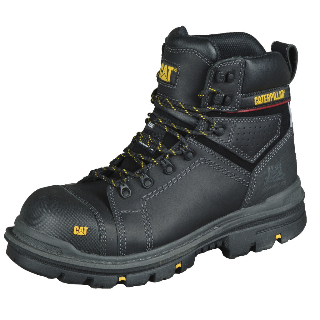 Caterpillar Men's Hauler 6 Waterproof CSA Work Boots – Black, Style P717627