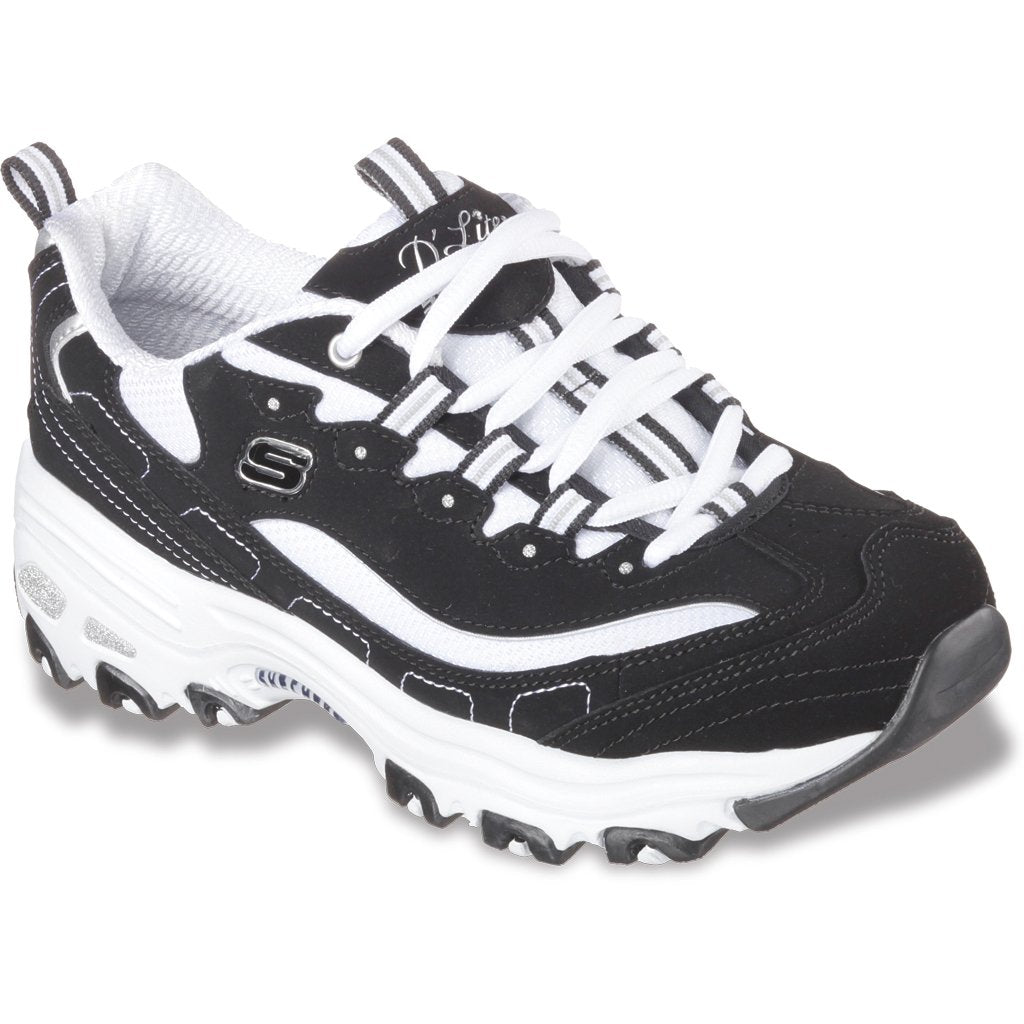 Women's Skechers D'Lites - Biggest Fan Shoe - WIDE