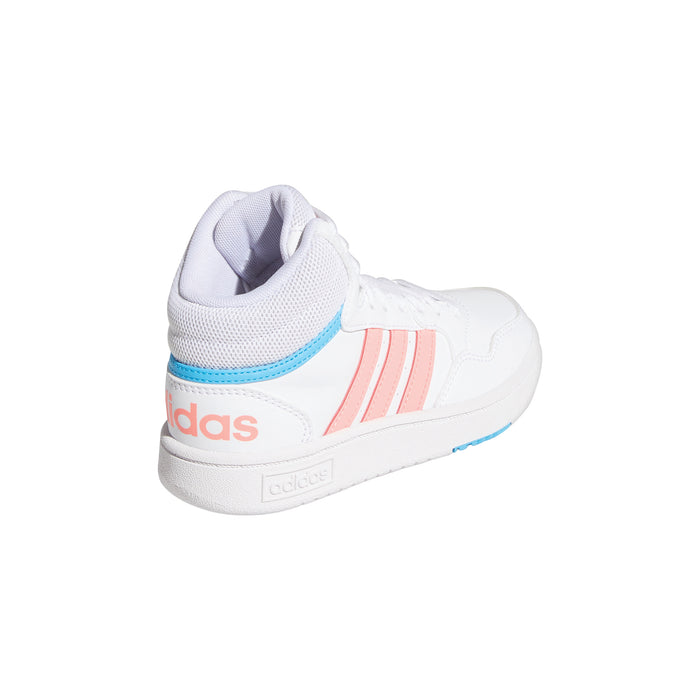 Kids Adidas Hoops 3.0 Mid Shoe