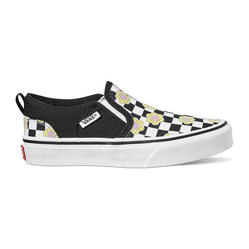 Black slip on vans girls shop