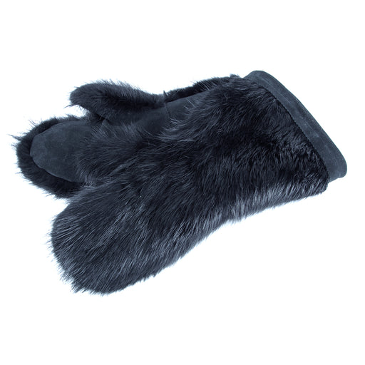 Dyed Black Beaver Gauntlet