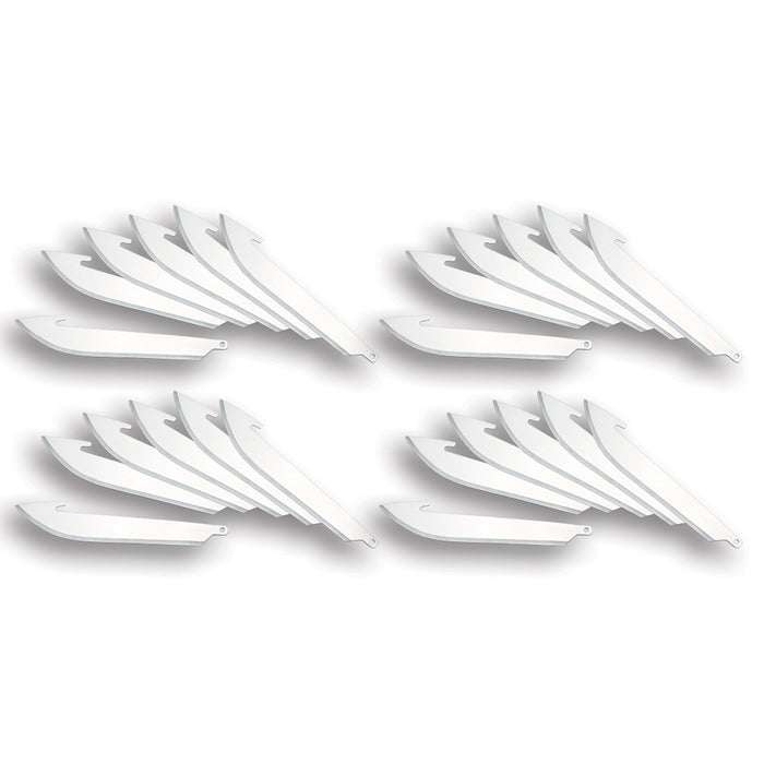 Outdoor Edge 3.5 Inch Replacement Blade Pack 24 Pcs