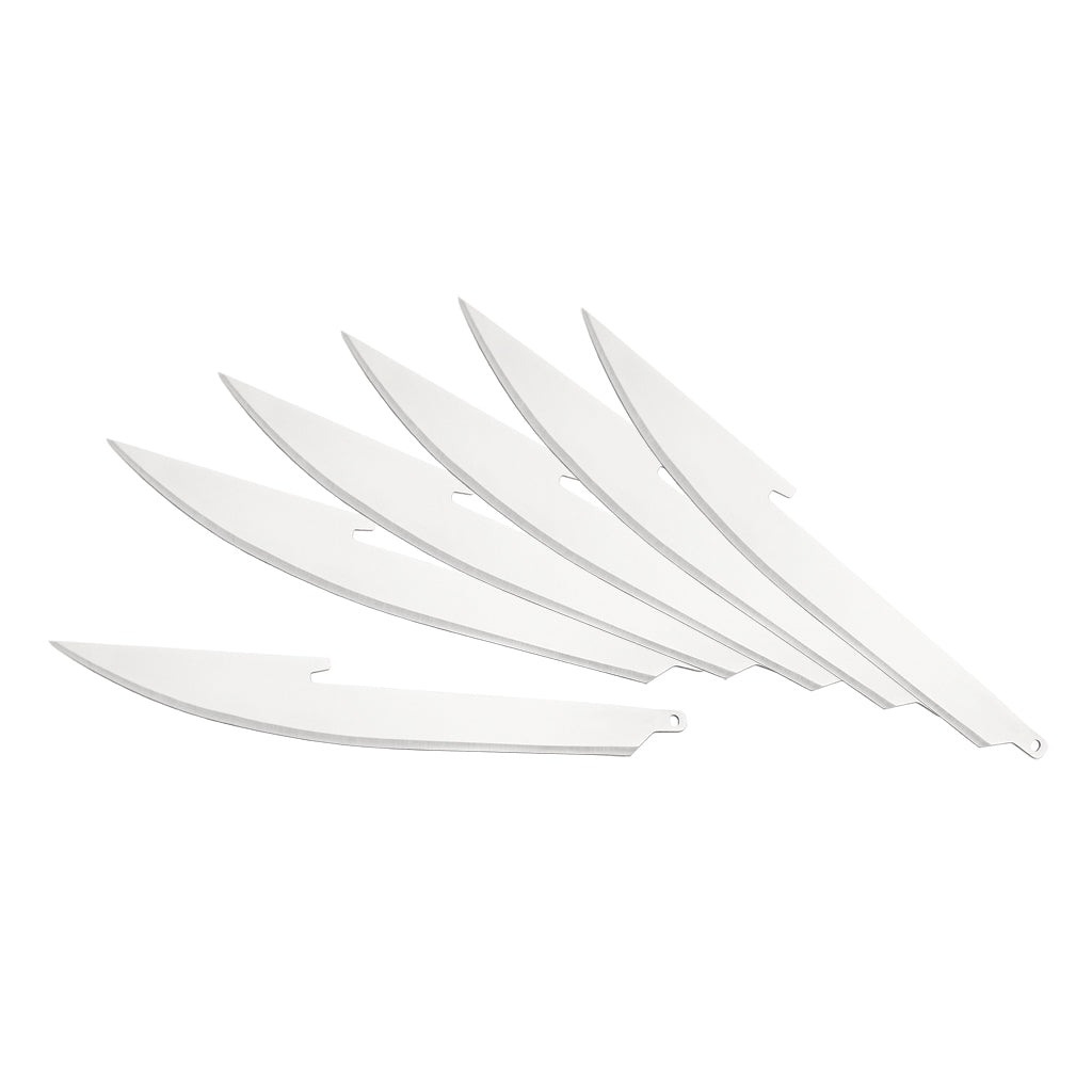 Outdoor Edge 3.5-Inch Drop Point Replacement Blades (24 Pack)