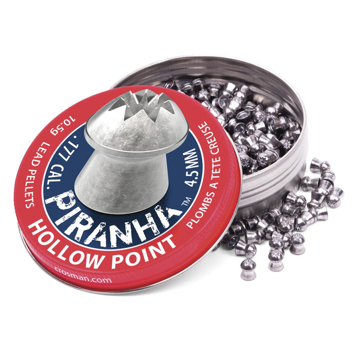 Crosman .177 Piranha Hollow Pt. Pellets