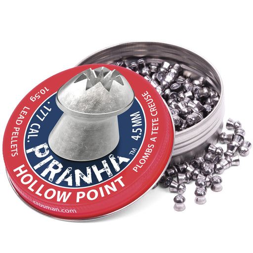 Crosman 22 Cal Piranha Hollow Pt. Pellet