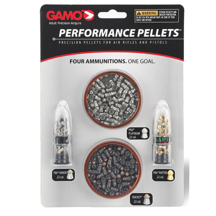 Gamo .22 Performance Pellet Pack