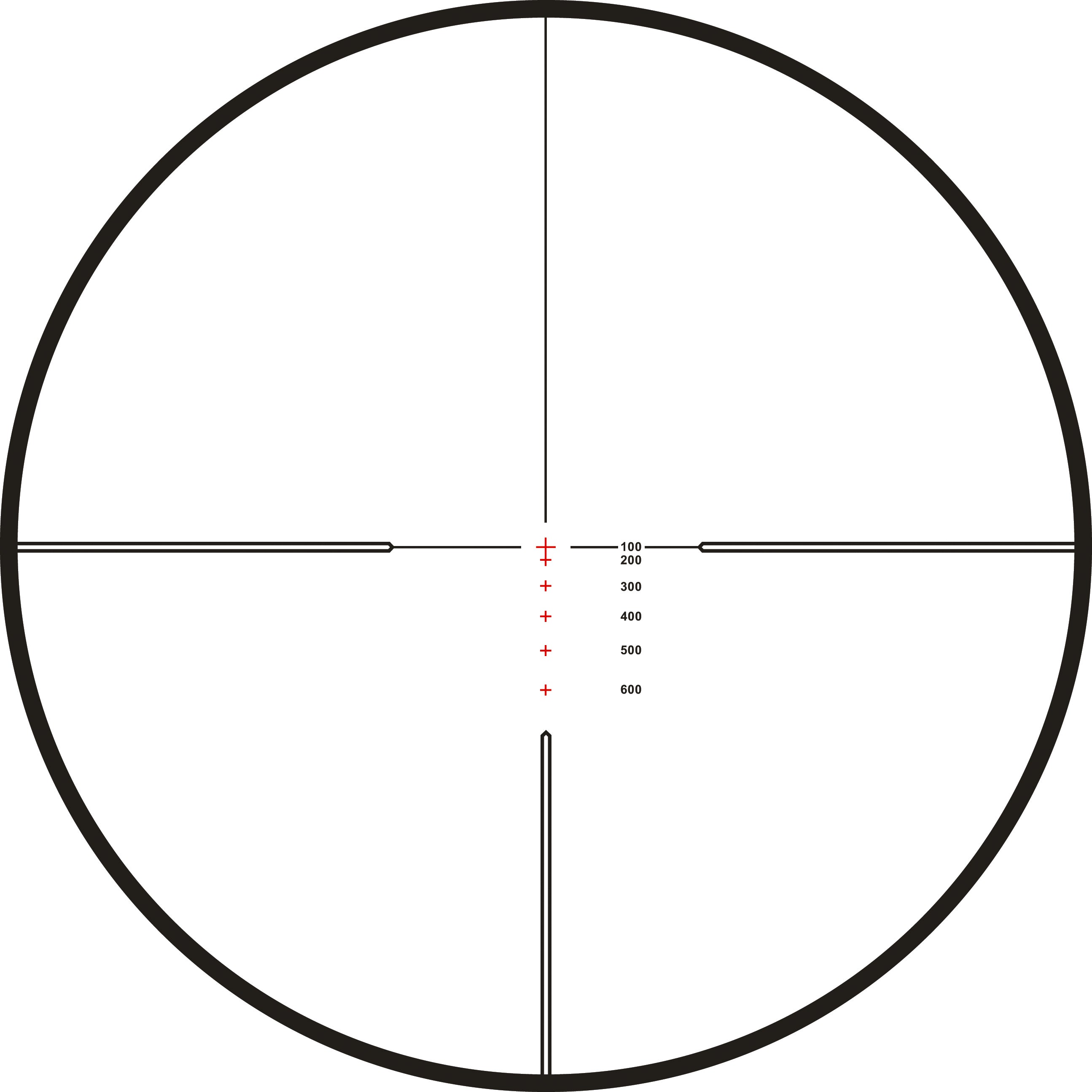 Hawke Vantage 30 WA 4-12x42 223/308 Rifle Scope