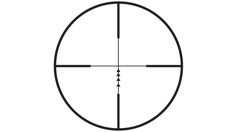 Crosman CenterPoint 4-16X40mm Rifle Scope with Adjustable Objective