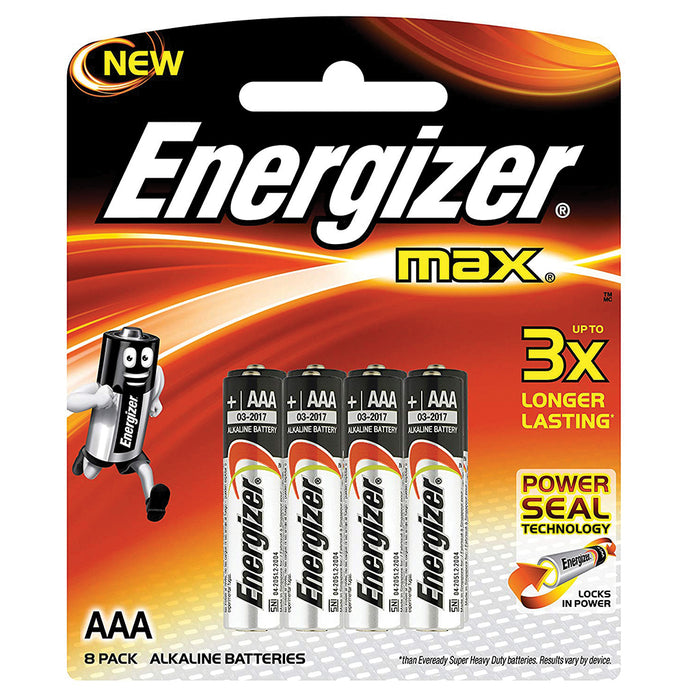 Energizer Max AAA 8 Family Pack