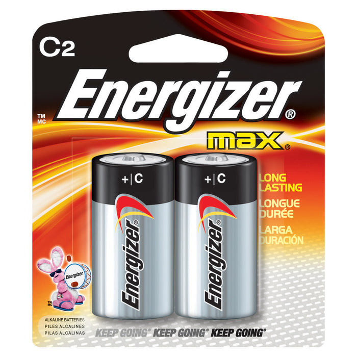 Energizer Max C 2 Blister Pack