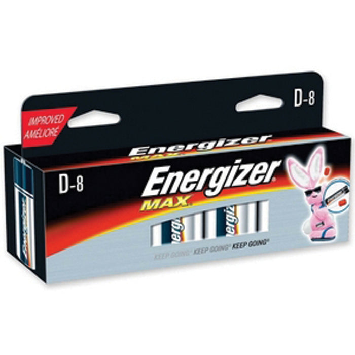 Energizer Max D 8 Family Pack