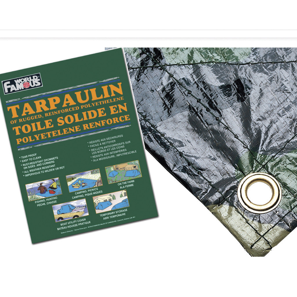 Misty Camouflage Tarp