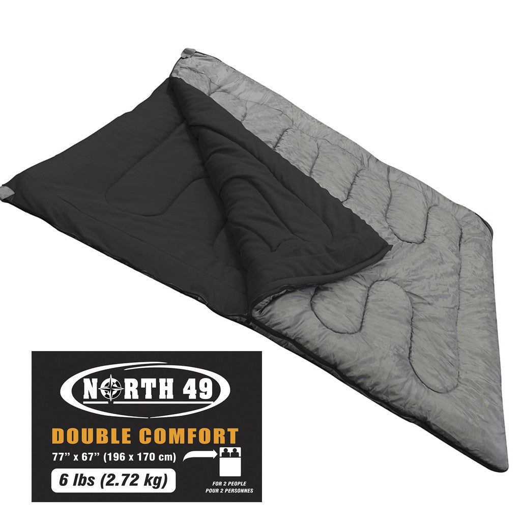 North 49 Double Comfort Sleeping Bag — Winnipeg Outfitters
