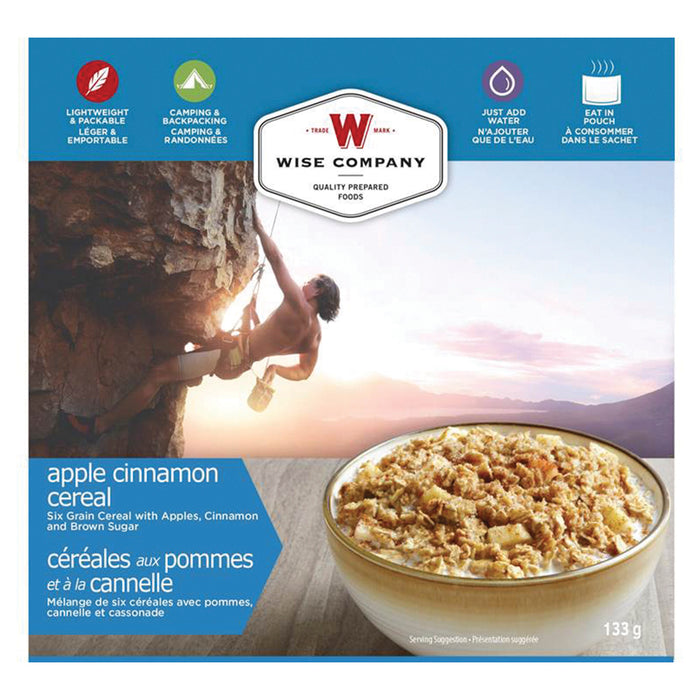 Wise Company Camping Food-Apple Cinnamon Cereal