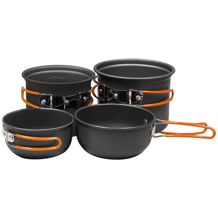 Camping Gear North 49 Trail 5 Pc Cook set black
