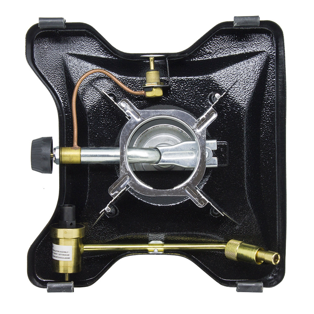 Camping stove propane inside pic